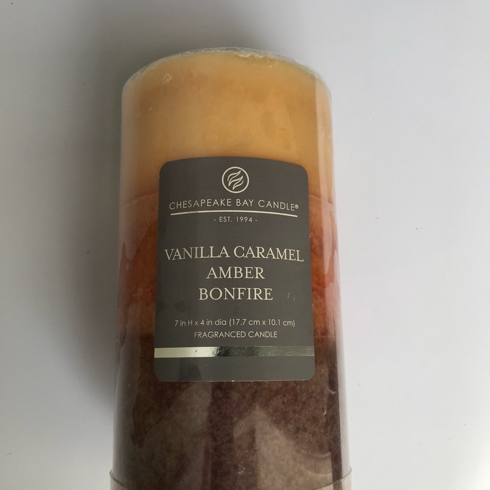 Chesapeake Bay Vanilla Caramel Amber Bonfire Chesapeake Candle